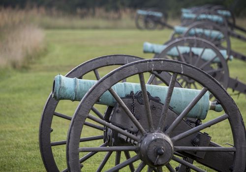 civil war cannons