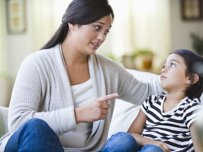 一个孩子受到惩罚