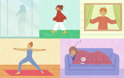 在白天感觉不太累