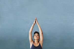 达到她的健身目标