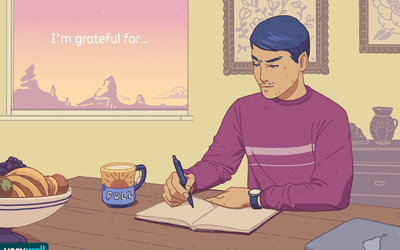 在感恩节上练习感激