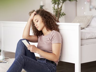 lonely young woman looking for someone to talk to