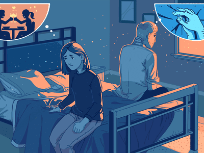 新调查结果显示男女观看不忠的不同