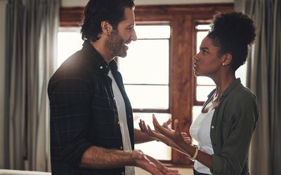 异族 - 夫妇 - 争论 - 盖蒂