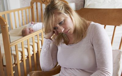 幼儿园的母亲患有底栖抑郁症