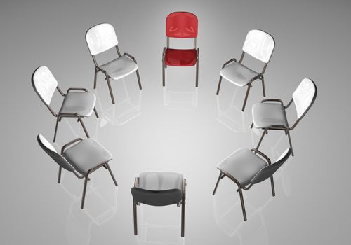 Chairs in a circle