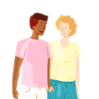 couple holding hands