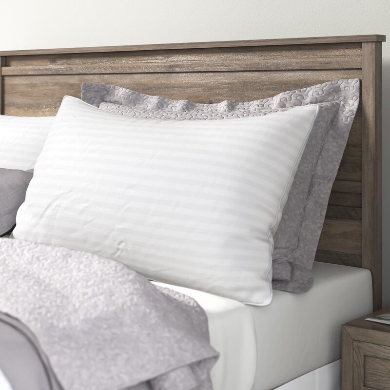 国王白拜纳姆羽绒替代中型支撑枕(一套2个)