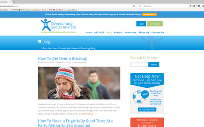 克服社交焦虑博客