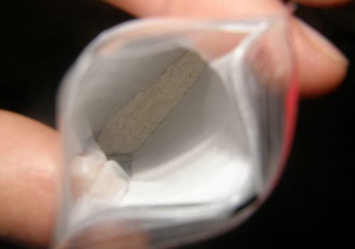 methoxetamine (MXE) powder in a bag