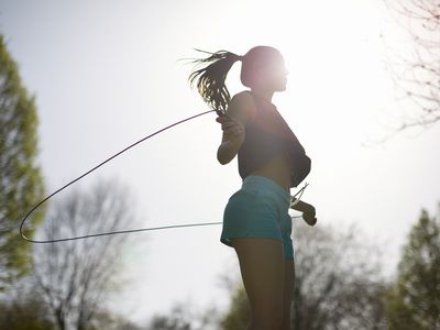 跳绳是一种伟大的运动形式。