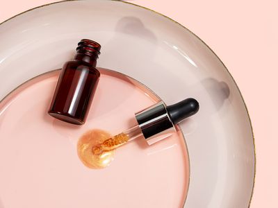 A bottle of CBD oil and a medicine dropper