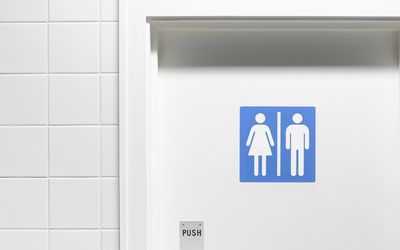 公共卫生间的标志