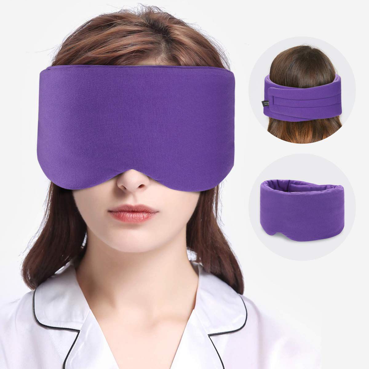 新鲜手工制作棉睡眠面具