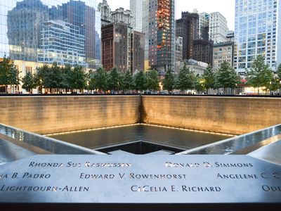 9月11日纪念池，纽约