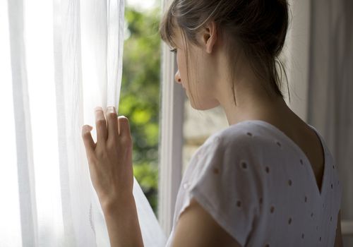 Woman at the window