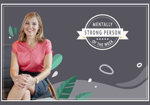 Andrea Bonior is the mentally strong person of the week.