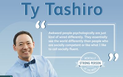 Ty Tashiro是本周精神强壮的人。