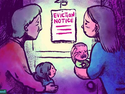 门上画着一家人在看驱逐令