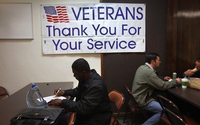 U、 美国劳工部赞助退伍军人就业博览会