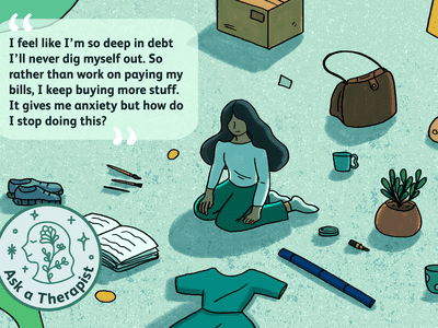 A reader asks about how to manage debt and anxiety.