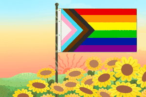 进步骄傲的旗帜