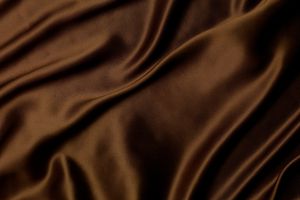 棕色丝绸面料