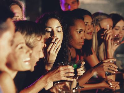 Social smoking at parties