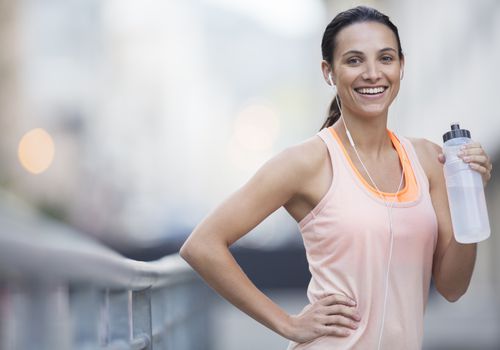Woman Exercising