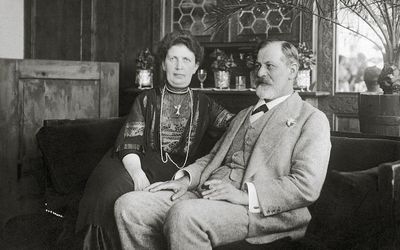 西格蒙德·弗洛伊德和玛莎·弗洛伊德