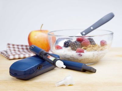 糖尿病助剂和健康早餐